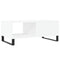 vidaXL Coffee Table White 90x50x36.5 cm Engineered Wood
