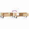 vidaXL Coffee Table Sonoma Oak 90x50x36.5 cm Engineered Wood