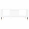 vidaXL Coffee Table White 90x50x36.5 cm Engineered Wood
