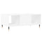 vidaXL Coffee Table White 90x50x36.5 cm Engineered Wood