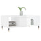 vidaXL Coffee Table High Gloss White 90x50x36.5 cm Engineered Wood