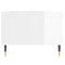 vidaXL Coffee Table High Gloss White 90x50x36.5 cm Engineered Wood