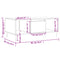vidaXL Coffee Table High Gloss White 90x50x36.5 cm Engineered Wood