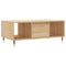 vidaXL Coffee Table Sonoma Oak 90x50x36.5 cm Engineered Wood