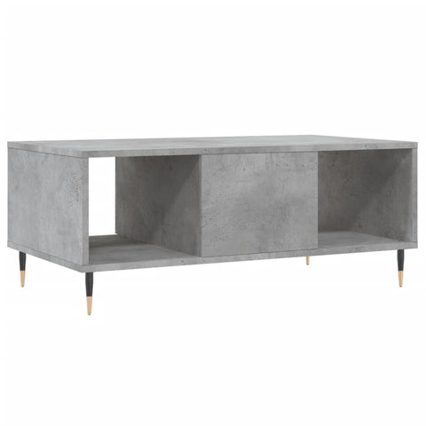 vidaXL Coffee Table Concrete Grey 90x50x36.5 cm Engineered Wood