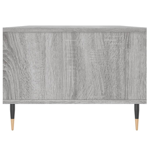 vidaXL Coffee Table Grey Sonoma 90x50x36.5 cm Engineered Wood