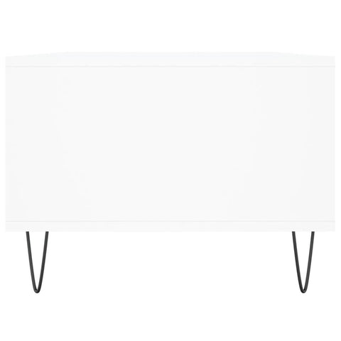 vidaXL Coffee Table White 90x50x36.5 cm Engineered Wood