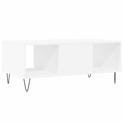 vidaXL Coffee Table White 90x50x36.5 cm Engineered Wood