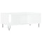 vidaXL Coffee Table High Gloss White 90x50x36.5 cm Engineered Wood