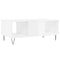 vidaXL Coffee Table High Gloss White 90x50x36.5 cm Engineered Wood