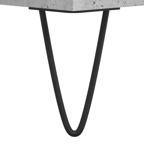 vidaXL Coffee Table Concrete Grey 90x50x36.5 cm Engineered Wood