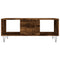 vidaXL Coffee Table Smoked Oak 90x50x36.5 cm Engineered Wood