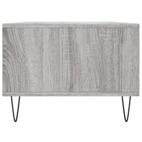 vidaXL Coffee Table Grey Sonoma 90x50x36.5 cm Engineered Wood