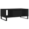 vidaXL Coffee Table Black 90x50x36.5 cm Engineered Wood