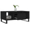 vidaXL Coffee Table Black 90x50x36.5 cm Engineered Wood
