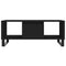 vidaXL Coffee Table Black 90x50x36.5 cm Engineered Wood