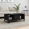 vidaXL Coffee Table Black 90x50x36.5 cm Engineered Wood