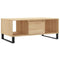 vidaXL Coffee Table Sonoma Oak 90x50x36.5 cm Engineered Wood