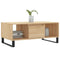 vidaXL Coffee Table Sonoma Oak 90x50x36.5 cm Engineered Wood