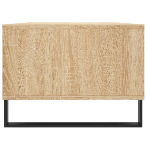 vidaXL Coffee Table Sonoma Oak 90x50x36.5 cm Engineered Wood