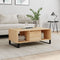vidaXL Coffee Table Sonoma Oak 90x50x36.5 cm Engineered Wood