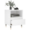 vidaXL Bedside Cabinet White 40x35x50 cm Engineered Wood