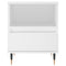 vidaXL Bedside Cabinets 2 pcs White 40x35x50 cm Engineered Wood