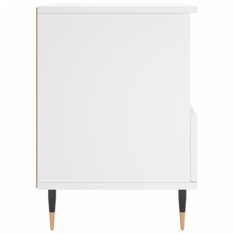 vidaXL Bedside Cabinets 2 pcs White 40x35x50 cm Engineered Wood