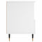 vidaXL Bedside Cabinets 2 pcs White 40x35x50 cm Engineered Wood