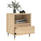 vidaXL Bedside Cabinet Sonoma Oak 40x35x50 cm Engineered Wood