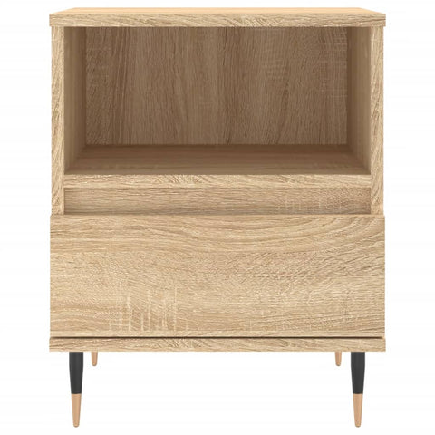 vidaXL Bedside Cabinet Sonoma Oak 40x35x50 cm Engineered Wood