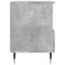 vidaXL Bedside Cabinet Concrete Grey 40x35x50 cm Engineered Wood