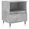 vidaXL Bedside Cabinets 2 pcs Concrete Grey 40x35x50 cm Engineered Wood