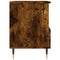 vidaXL Bedside Cabinets 2 pcs Smoked Oak 40x35x50 cm Engineered Wood