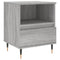 vidaXL Bedside Cabinet Grey Sonoma 40x35x50 cm Engineered Wood