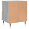 vidaXL Bedside Cabinet Grey Sonoma 40x35x50 cm Engineered Wood