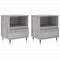 vidaXL Bedside Cabinets 2 pcs Grey Sonoma 40x35x50 cm Engineered Wood