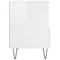 vidaXL Bedside Cabinets 2 pcs High Gloss White 40x35x50 cm Engineered Wood