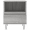 vidaXL Bedside Cabinet Grey Sonoma 40x35x50 cm Engineered Wood
