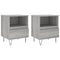 vidaXL Bedside Cabinets 2 pcs Grey Sonoma 40x35x50 cm Engineered Wood