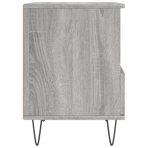 vidaXL Bedside Cabinets 2 pcs Grey Sonoma 40x35x50 cm Engineered Wood