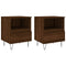 vidaXL Bedside Cabinets 2 pcs Brown Oak 40x35x50 cm Engineered Wood