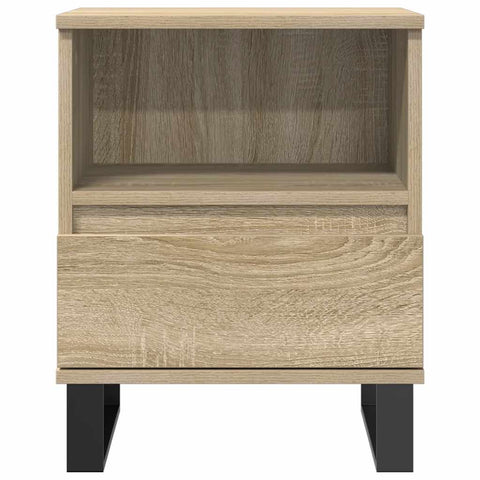 vidaXL Bedside Cabinet Sonoma Oak 40x35x50 cm Engineered Wood