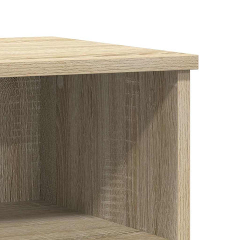 vidaXL Bedside Cabinet Sonoma Oak 40x35x50 cm Engineered Wood