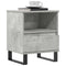 vidaXL Bedside Cabinet Concrete Grey 40x35x50 cm Engineered Wood