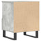 vidaXL Bedside Cabinet Concrete Grey 40x35x50 cm Engineered Wood
