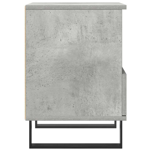 vidaXL Bedside Cabinets 2 pcs Concrete Grey 40x35x50 cm Engineered Wood