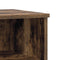 vidaXL Bedside Cabinet Smoked Oak 40x35x50 cm Engineered Wood