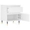 vidaXL Bedside Cabinet White 40x35x50 cm Engineered Wood