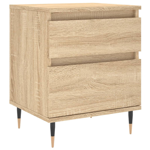vidaXL Bedside Cabinet Sonoma Oak 40x35x50 cm Engineered Wood